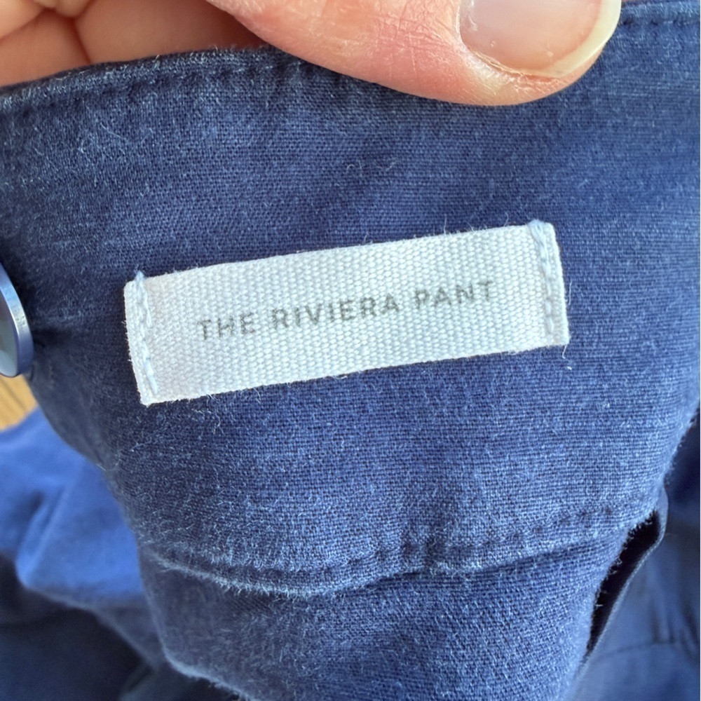 LOFT Plus Marisa Riviera Crop Pants Navy Women’s Size 20 - Picture 3 of 9